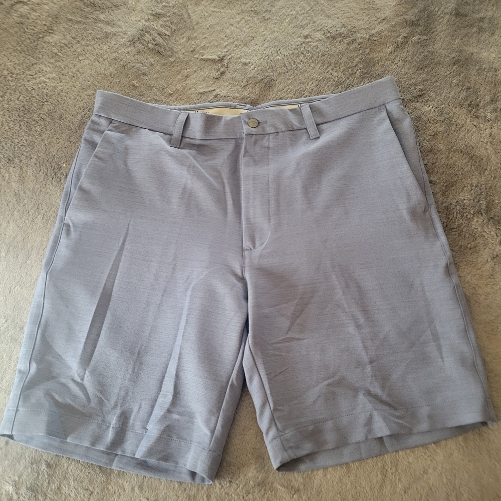 Men's Callaway Size 38 Performance Golf Shorts Slate Blue  9" Inseam